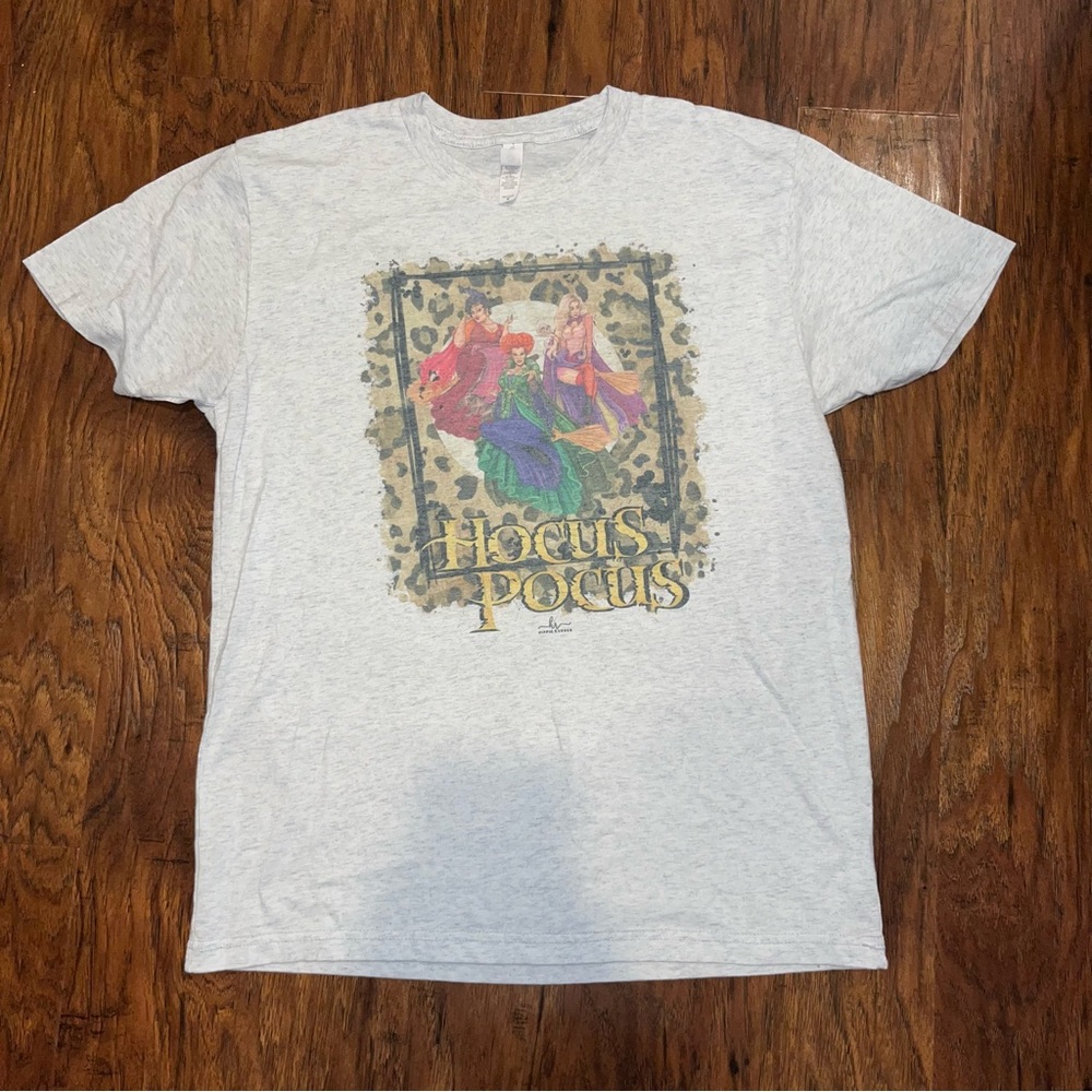 Hocus Pocus Gray Short Sleeve Tee Medium